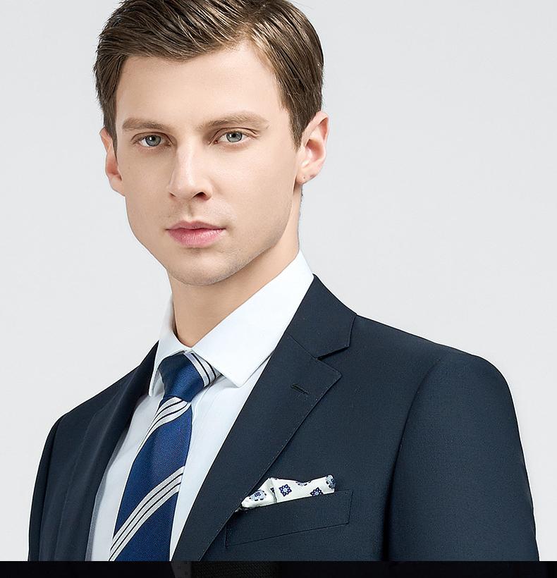 Men's suits, men's wedding groomsmen suits, 70% wool suits, men's corporate executive work clothes