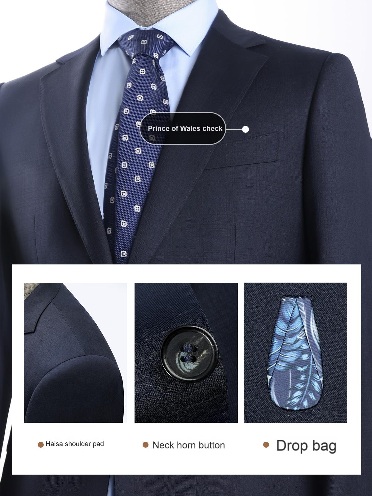 70% wool high-end men's suits, men's suits, high-end groomsmen suits, business suits