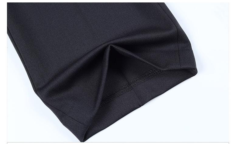 Autumn and winter wool trousers high-end elastic men's business casual mulberry silk drape suit trousers men