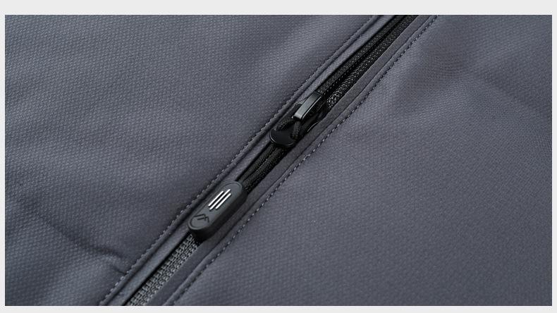 2024 Winter down jacket for men, lightweight and warm, white goose down, high-end men's fashion, casual, thick stand-up collar jacket