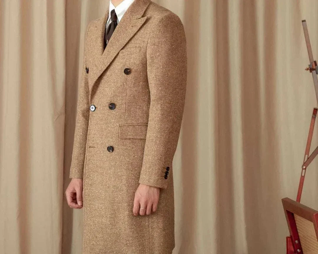 Old money wool premium coat