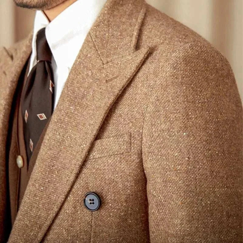 Old money wool premium coat