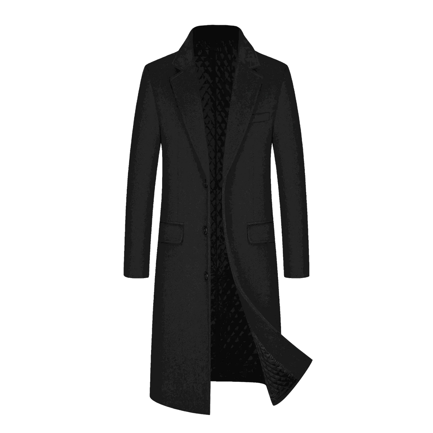 Wool elegant long coat