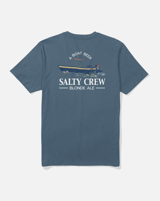 Salty Brew Tee - Slate